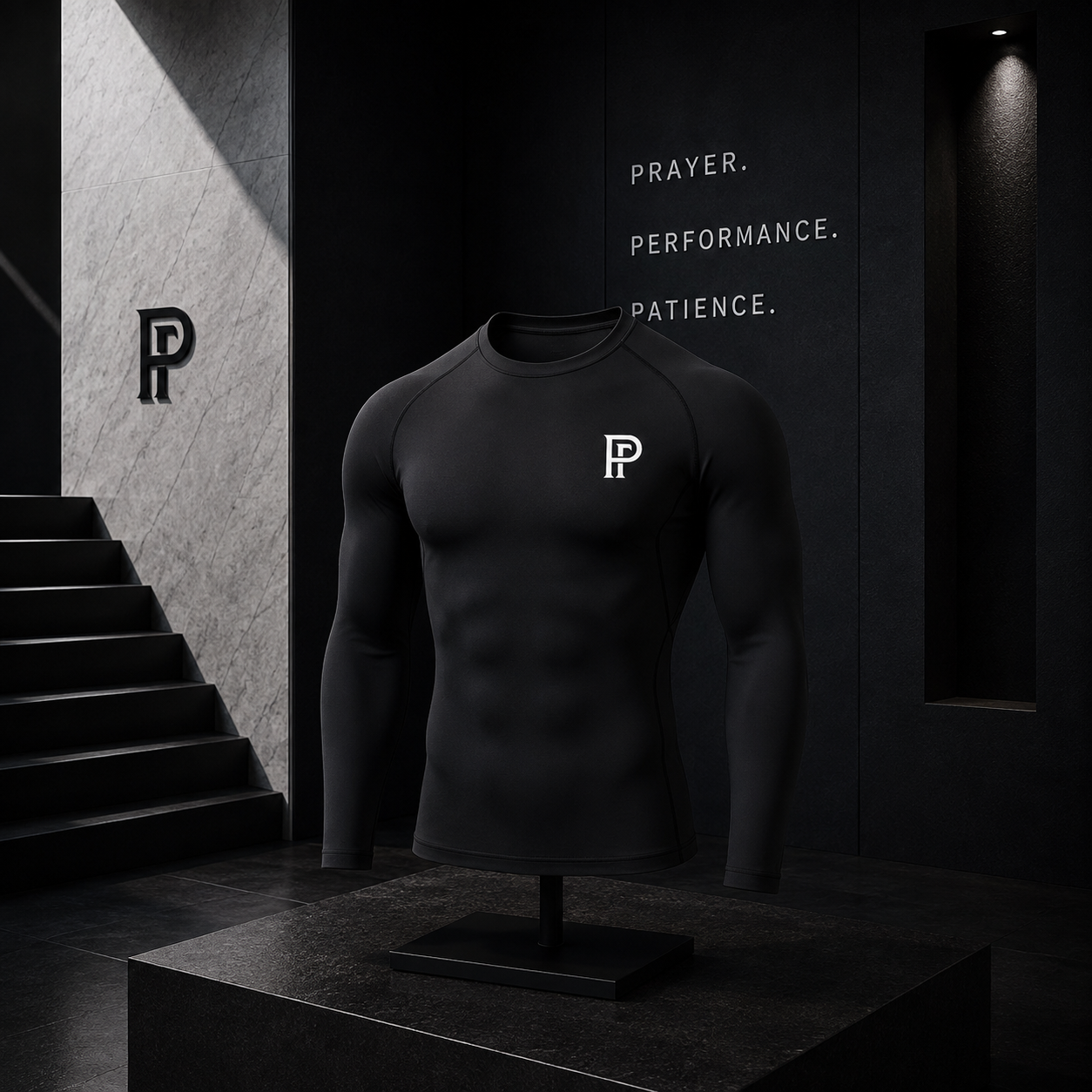 Compression Shirt, Black