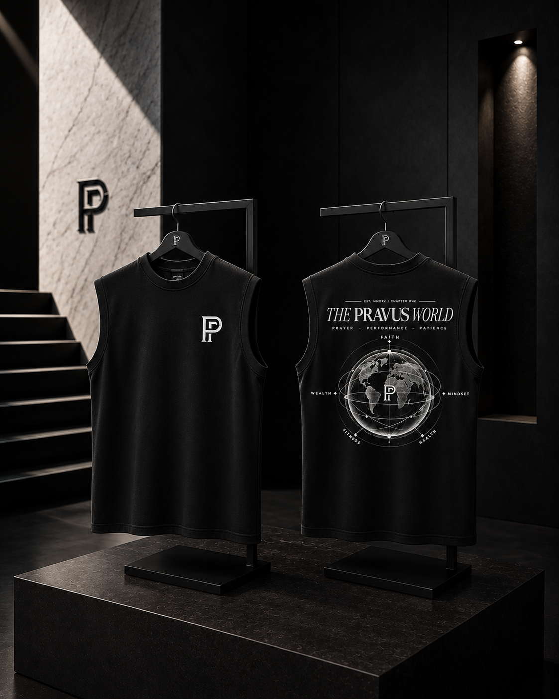 Black Pravus World Training Vest, Black